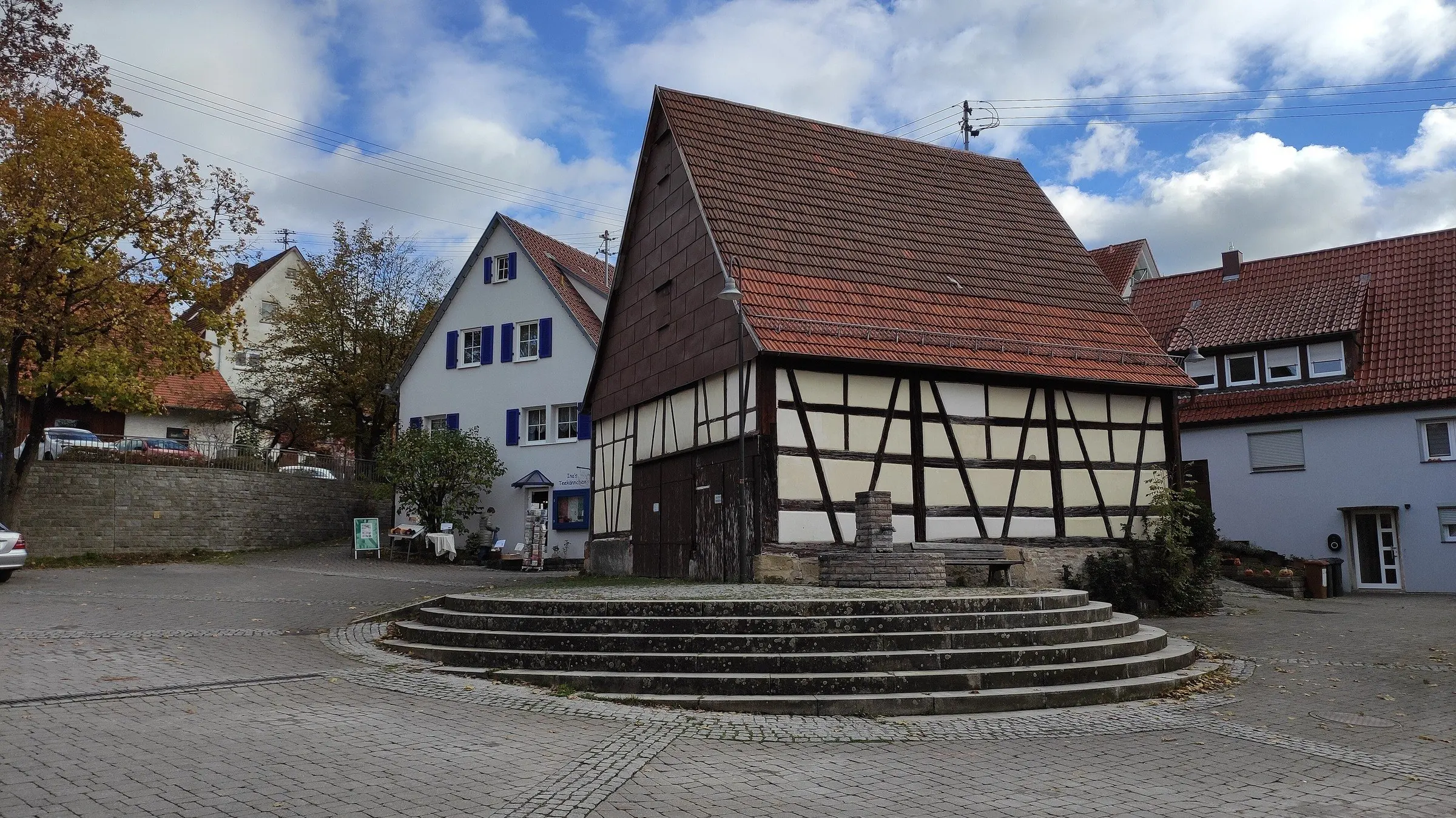 Fachwerkscheune am Spatzenhof in Leutenbach